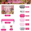 Western Cowgirl Birthday Party Decorations, 119PCS Cowgirl Birthday Party Supplies Including Cowgirl Backdrop, Cowgirl Balloon Arch/Garland Kit, Western Tabblecloth, Birthday Banner