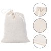 Tatuo 200 Pack Muslin Bags Burlap Bags Muslin Drawstring Bags Sachet Bag Multipurpose Drawstring Bags for Tea Jewelry Wedding Party Favors Storage