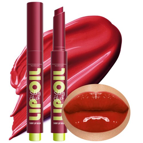TWLBXMG Red Lip Gloss Stick Moisturizing Lip Makeup Lip Plumper Gloss Lightweight Buildable Vegan Lipbalm Plumping Lipgloss For Women Girls Long-Lasting Dry Lip Care, 03#