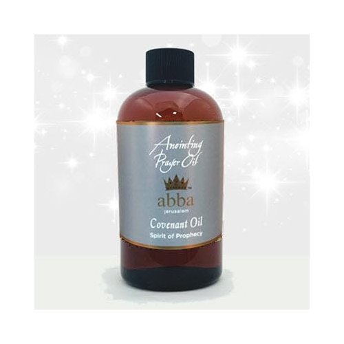 Generic ABBA Oil Covenant 8oz Bottle ANOINTING Oil in Gift Box - ABBA Jerusalem, Clear