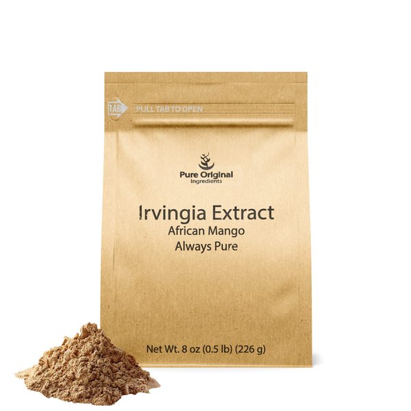 PURE ORIGINAL INGREDIENTS Irvingia Seed Extract (8 oz) African Mango, Always Pure, Herbal Supplement, No Fillers or Additives