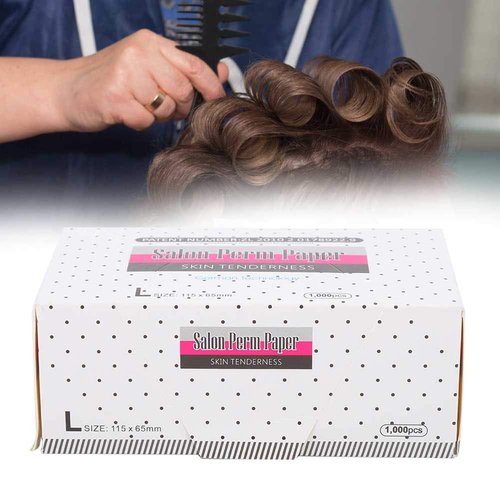 ZJchao Hair Perm Paper Barber Shop Ultra-Thin Hair Perm Paper Mesh Breathable Perming Paper Hairdressing Tool Salon Professional Perm for Color Treated, Thin or Delicated Hair(Hair Perm)
