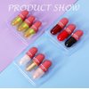 3 Color Glass Lip Oil Hydrating Tinted Plump Lip Gloss, Fresh Texture & Non-sticky, Nourishing Repairing Lightening Lip Lines Lip Care- 03