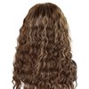 GNIMEGIL Long Curly Wig Brown Wig Mix Blonde Color Wavy Synthetic Hair Wigs for Women for Daily Wear Carnival Party Cosplay Halloween Costume Wigs