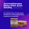 Indigo Wild Zum Goat's Milk Soap Bar - Bar Soap for Hands & Body Made with Essential Oils - 3 oz - Frankincense-Patchouli (3 Pack)
