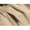 LOKTARC Boys Cargo Pants for Kids Drawstring Youth Cargo Twill Joggers Khaki 12-13 Years/Size 160