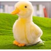 8 Inch Small Yellow Duck Plush Toys Duck Stuffed Toys (Yellow + White)