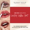 Runway Rogue Try Me x 3 Mini Long Wear Limited Edition Liquid Lipstick Set, Sunset Trio (‘Soft Light’, ‘Day Rate’, ‘Film Noir’)
