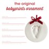 Pearhead Babyprints Christmas Ornament, Baby's First Christmas Ornament, Classic Baby Holiday Keepsake, Newborn Handprint or Footprint Clay Kit, Easy No-Bake DIY Clay Impression, Gender-Neutral Christmas Baby Gift