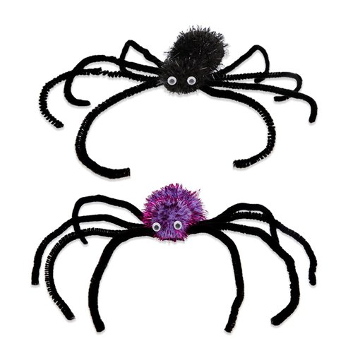 2 Pack Halloween Hair Clips for Women Girls Halloween Spider Hair Clips Spider Web Hair Barrettes Black Horror Hairpins Spooky Alligator Duckbill Hair Pins Halloween Cosplay Costume Hair Accessories