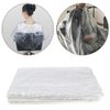 100 Pcs Disposable Hair Salon Capes,51x36 inch Waterproof Shampoo Barber Hair Cutting Cape for Barbershop and Salon Hairdressing,Suit for Kids Adults