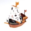 PowerTRC Pirate Action Figures with Pirates, Sea Monsters, Boats, Treasure Chests, Cannons and Figurines Playset for Kids