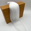 UPruyo White Braiding Hair Pre Stretched Box Braids Hair Extensions Prestretched Braiding Hair 26 inch Low-temperature Synthetic Fiber Knotless Long Braiding Hair