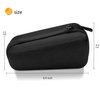 ProCase Carrying Case for Norelco Electric Shaver, Travel Carry Protective Bag for Norelco Men's Trimmer and Shaver 4500 3100 6400 9700 1150x 8900 1100, Father’s Day Choice -Black