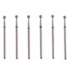 MZCMSL 6pcs Ball Head Cuticle Nail Drill Bits for Nail Prep,3/32 Shank Electric Nail Tool (φ3.0mm)