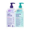 Clean & Clear 2-Pack Day & Night Daily Face Cleansers, Morning Burst Hydrating Facial Cleanser & Night Relaxing Deep Cleansing Face Wash, Oil-Free & Won't Clog Pores, 2 x 8 fl. oz