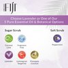 Organic Fiji Whole Body Scrub - Infused with Coconut Oil, Exfoliating Sugar Scrub for Smooth and Soft Skin, Exfoliates & Restores Skin's Natural Biosphere, Lavender 20 oz
