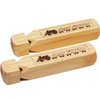 Crystaljun 2 PCS-Wooden Train Whistle Musical Toy for Kids (4 Tone),Theme Birthday Decorations, Goodie Bag Filler, Stocking Stuffers,Train Party Favors, Small Game Prizes, Noisemakers.