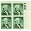 1954 George Washington Set of 4-1 ¢ Cent US Postage Stamps New US# 1031