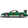 Jada 2002 Honda NSX Type-R Japan Spec Green Ranger Power Rangers 1/32 Diecast Model Car