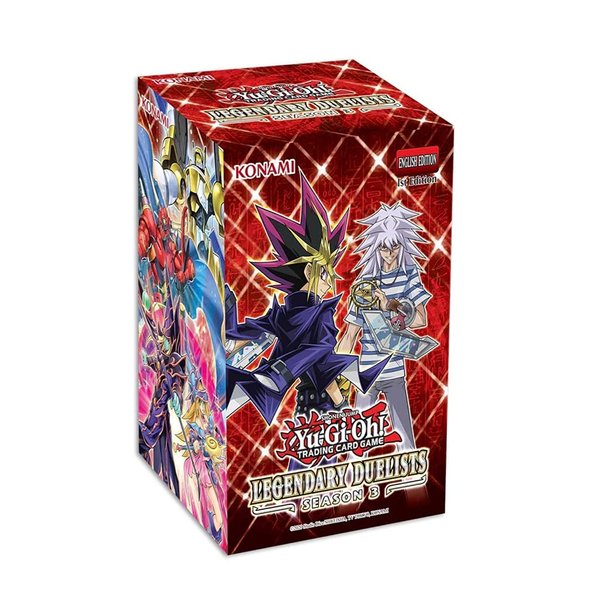 Yu-Gi-Oh! Trading Cards: Legendary Duelist Season 3 Booster Box, Multicolor