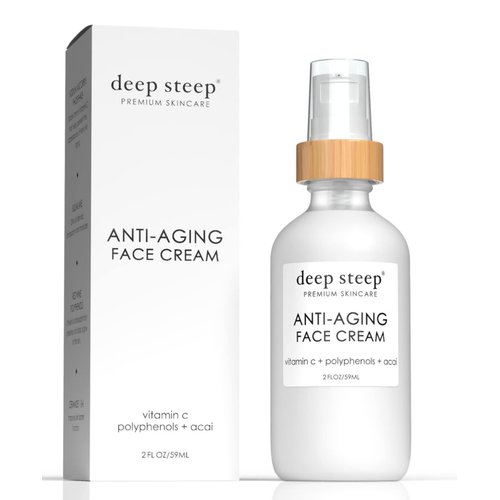 Deep Steep Facial Skin Care Line (Anti-Aging Face Cream, 2 oz)