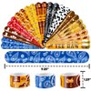 48PCS Cowboy Party Favors 24PCS Tattoos 24PCS Slap Bracelets Wristbands Themed Birthdays Party Supplies Decorations Decor Cool Western Rodeo Pattern Girls Boys Gifts School Classroom Prize Reward