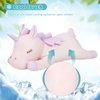 My OLi 24'' Unicorn Cooling Stuffed Animal Pillow Coolable Stuffed Unicorn Pillow Soft Chill Plush Hugging Pillow Plush Toys Gift for Kids Adults