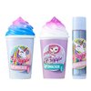 Lip Smacker Magical Frappe Collection 3 Pack Beverage Lip Balm- Unicorn & Mermaid Unicorn Delight/Mermaid Magic