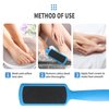 Fu Store Pedicure Foot Files Callus Remover with Double Sided Feet Rasp for Dead Skin Professional Scrubber for Feet (3 Pack)