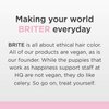 Brite Pastel Purple Semi-Permanent Hair Color - Vegan & Cruelty-Free Hydrating Hair Dye, Lasts Up to 30 Washes (100ml)