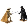 Boss Fight Studio Hero H.A.C.K.S. Zorro, The Gay Blade Collector’s Edition Hero Action Figures – Highly Articulated Collectible Figurines Each Including, Hat, Cape, Sword, Whip, and Stand – 1:18