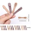 16PCS Metal Duck Bill Hair Clips for Women,no Slip Make Up Hair Clips Hair pins for Women and Girls by Yerpkefey (light coffee)