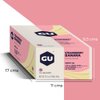 GU Energy Original Sports Nutrition Energy Gel, Vegan, Gluten-Free, Kosher, and Dairy-Free On-the-Go Energy for Any Workout, 24-Count, Strawberry Banana