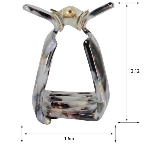 Ailiya Hair Claw Clips, French Hair Pin for Thick Hair Handmade, Girls Hair Claw Clips, Durable Styling Hair Accessories for Women, Strong Hold No Slip Grip for Women and Girls