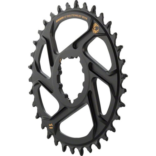 SRAM X-Sync 2 Eagle Direct Mount Chainring 34T Boost 3mm Offset with Gold Logo