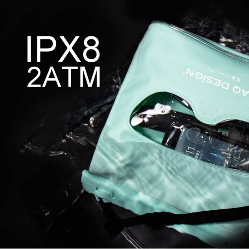 LAQ DESiGN Perspective Waterproof Storage Dry Bag with Shoulder Strap for Kayaking, Beach, Rafting, Boating, Hiking, Camping and Fishing, Secure Closure To Keep Your Valuables Dry