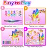 Yileqi Unicorn Painting Kit - Paint Craft for Girls, Arts and Crafts for Kids Age 4-9 - DIY Unicorn Party Favors and Activities