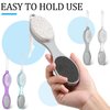 4 Pieces 4 in 1 Pumice Stone for Feet Foot File Callus Remover Pedicure Tool Foot Scrubber Brush for Pedicure Pumice Functional Foot Scrubber Pedicure Foot File for Women Men Dry and Wet Foot Care