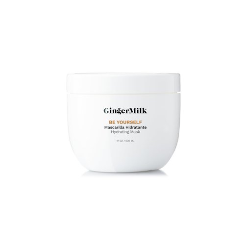 Ginger Milk Hydrating Hair Mask for Curly, Wavy, and Coily Hair - Nourishing Formula for Defined ...