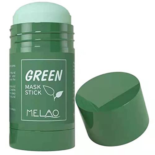 Weafamly Green Tea Mask Stick Deep Cleansing Smearing Clay Mask Deep Clean Pore Moisturizing Nourishing Skin for All Skin Types Men Women