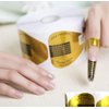 AKOAK 100 Pieces Horseshoe-shaped Nail Art Acrylic Nail/UV GEL Nail Extention Tips Form Guide Sticker