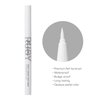 Ruby Kisses Party Proof Eyeliner, Pastel Colors Premium Felt-tip Waterproof Long-lasting Eyeliner (Snow White)