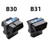 OBD2 Splitter, bbfly-B31 Full 16pin OBDII Port 1 Male Splitter to 2 Female Extension Cable 1.6IN/4CM (B31 1PACK)