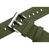 BARTON WATCH BANDS Quick Release Canvas Watch Band Straps, Army Green, 22mm