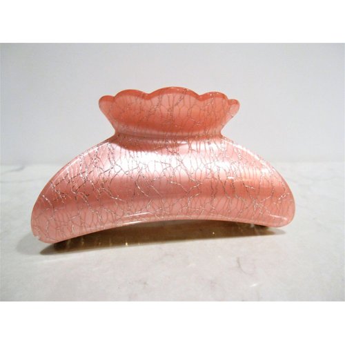 Generic Black, gold or pink hair claw clip (Primary color: Light pink), 1 Count (Pack of 1)
