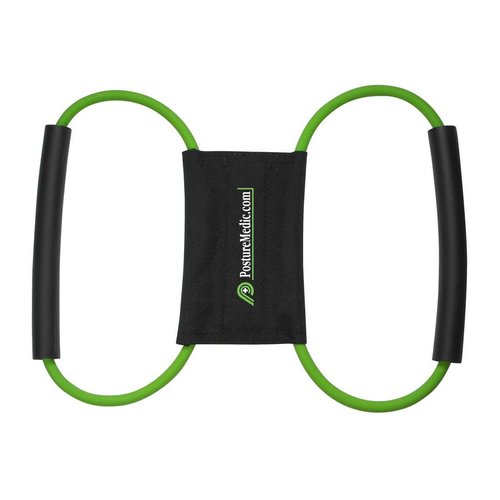 Posture Medic Dynamic Posture Brace for Neck, Upper and Lower Back - Long-Term Posture Correction Tool, Unlike Static Posture Correctors That Just Yank Shoulders Back, Small Plus Strength, Purple