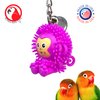 Bonka Bird Toys 2279 Spikey Monkey Small Medium Bird Toy Quality Durable Plastic Construction for Conures Cockatiels Parakeets and Other Similar Sized Birds