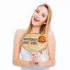 Big Dot of Happiness Nothin' but Net - Basketball Photo Booth Props Kit - 20 Count