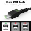 Tobysome Micro USB Wireless Mouse Charging Cable Cord, Compatible with Razer Deathadder V2 Pro/Naga Pro/Basilisk/Basilisk/Viper Ultimate Gaming Mouse, 5.9ft (Black)
